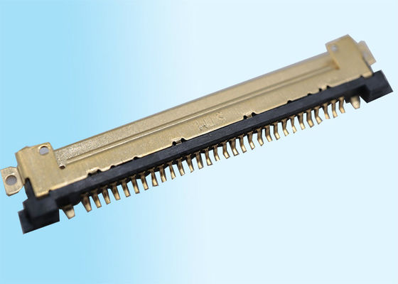 Tipo flexible echada del conector LVDS del circuito impreso del Pin de IPEX 40 de 0.5m m para la exhibición