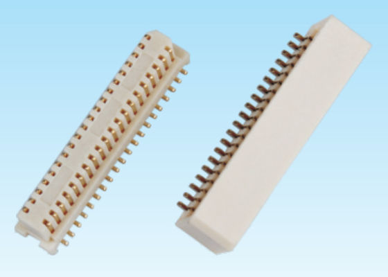 Side Contact Board To Board Connector Male Type PIN 10 - 100 Surface Mounting