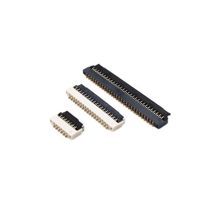 Conector FPC/FFC 0.3MM Pitch 0310 Flip Flop Conexión inferior de línea flexible Altura del enchufe 1.0MM9-13-71P