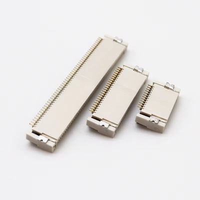 Conector FPC/FFC 0,5 mm de paso enchufe delantero bloqueo trasero altura del enchufe de fila flexible 2,0 mm 4/12/40/60P