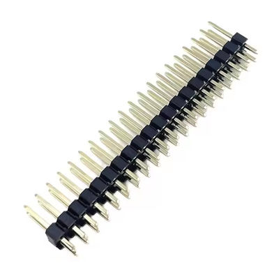 Conector de enchufe de doble fila de 2.0 mm con encabezado de alfiler recto 2*3/4/5/6/7/8/16/10/2 0~40P para aplicaciones de PCB y placa a placa
