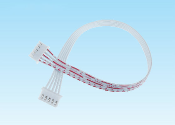 Arnés terminal multi rojo/blanco 2 - del tipo doble de cable del conector de la oblea Pin 16
